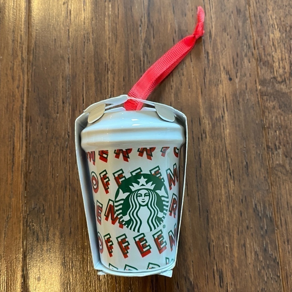 2019 Starbucks Cup Ceramic Ornament